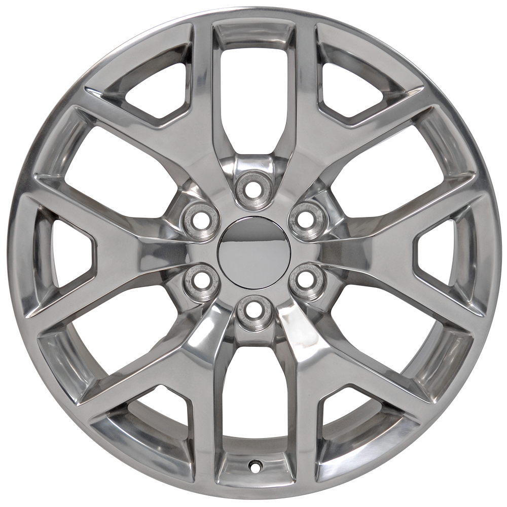 20" fits GMC,  Sierra Replica Wheel,  Polished 20x9