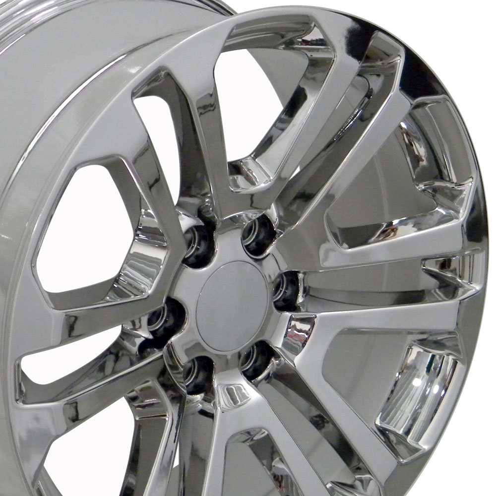 20" Replica Wheel fits GMC Sierra,  CV99 Chrome 20x9