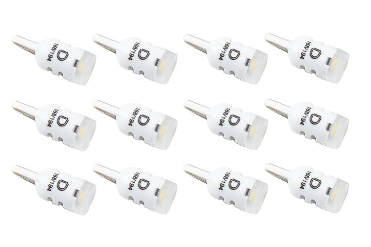 194 LED Bulb HP3 LED Warm White Set of 12 Diode Dynamics