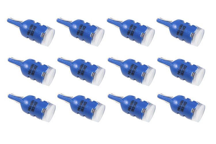 194 LED Bulb HP5 LED Blue Set of 12 Diode Dynamics