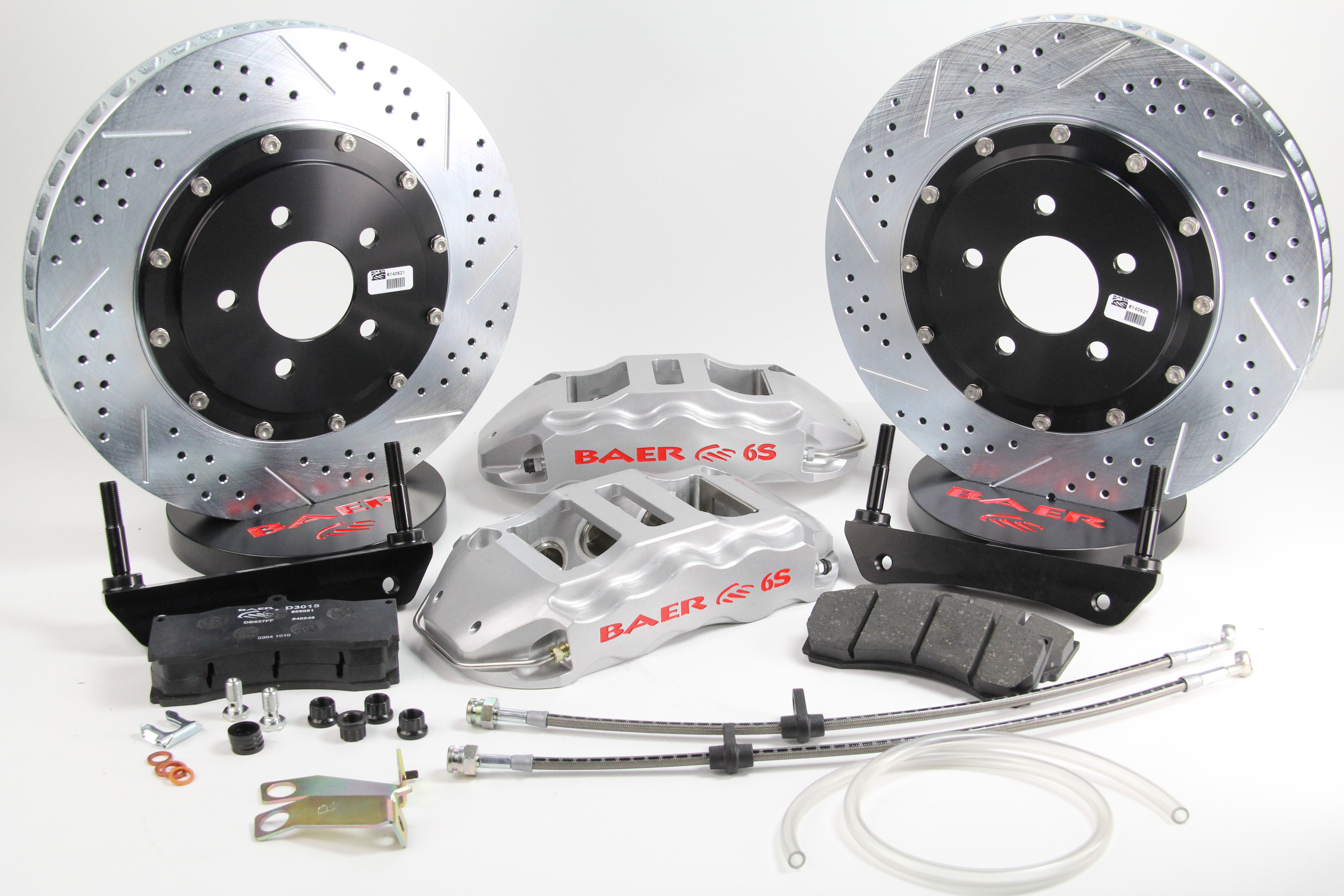 BAER Front 2010-2015 Chevrolet Camaro SS Brake Components Extreme+ Brake System Front Ext+ FS no hub