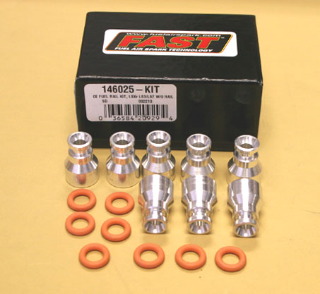 FAST LSXR 102mm Intake Manifold Fuel Injector Spacer Kit LS3/LS7 146025-KIT