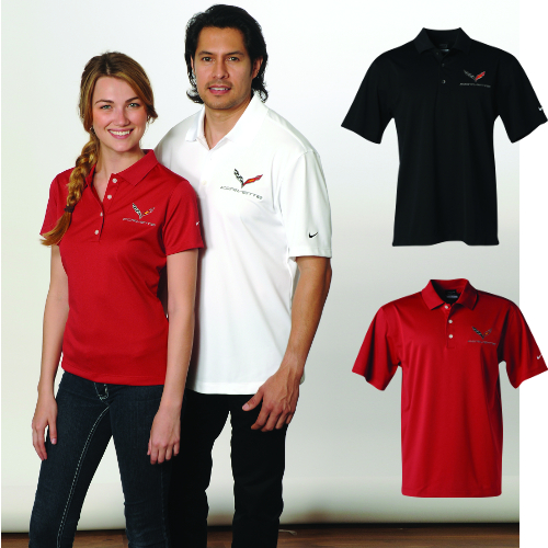 ZR1 Corvette Mens ZR1 Logo CUTTER & BUCK CHAMPIONSHIP Polo Shirt