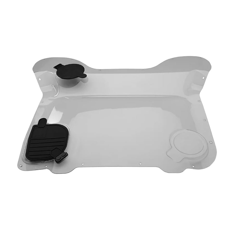 C8 Corvette HTC Engine Bay Cover - Clear, Transparent