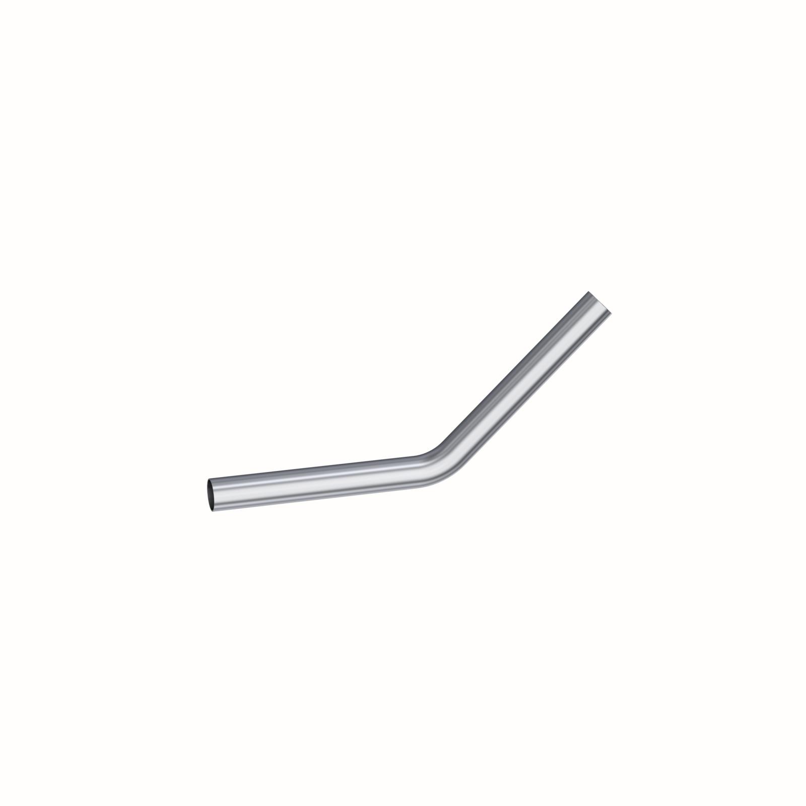 Exhaust Pipe 1.75 in 45 Degree Bend 12 in Legs Aluminized Steel MBRP