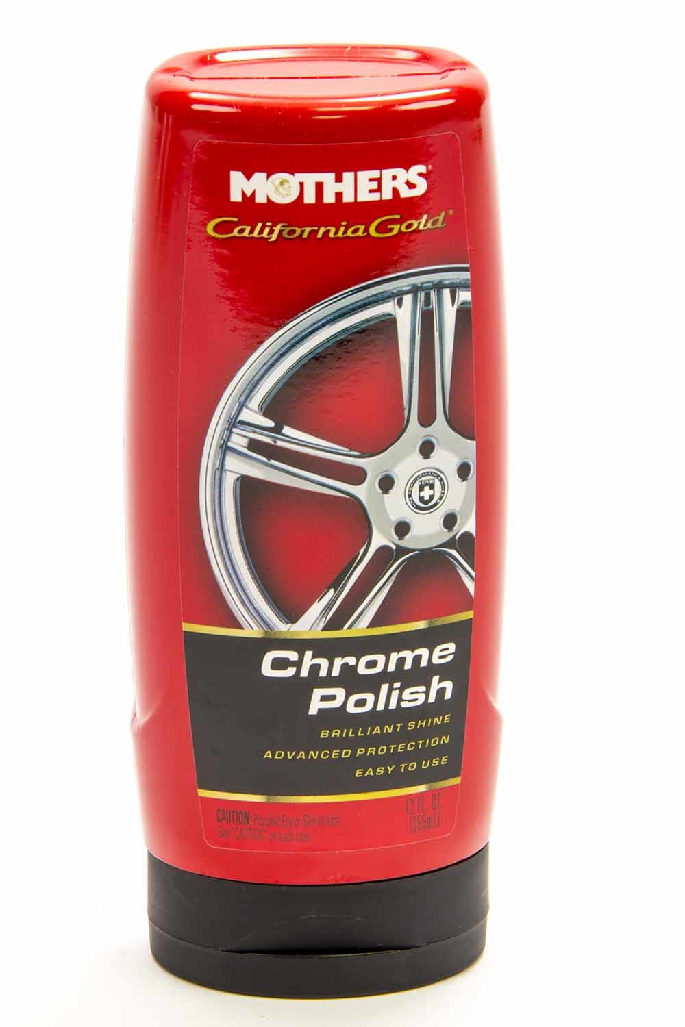 MOTHERS Metal Polish, California Gold Chrome Polish, 12.00 oz Bottle, Each