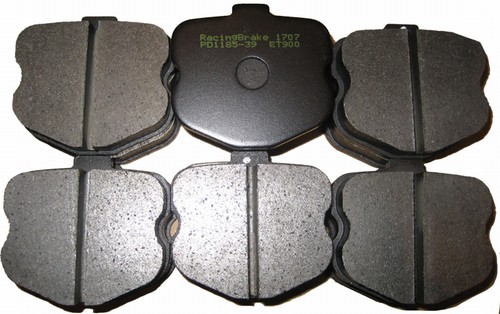 RB  Brake Pad (RB ET900) - Z06/C6, Grand Sport  Front 06-13 TRACK Compound