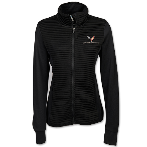 2020 C8 Corvette, Ladies’ 2020 Corvette Double-knit Jacket