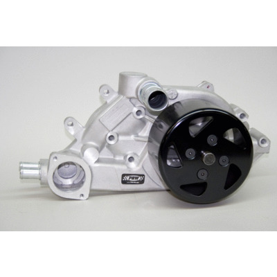 GM F-Body / C5 Corvette, Water Pump, Mechanical, High Performance, 3/4 in Shaft, Black Pulley, Aluminum, Natural