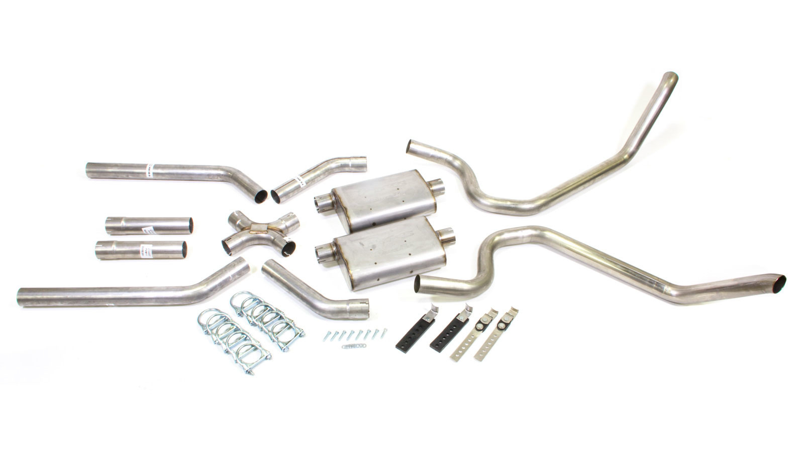 Exhaust System, Street Pro X-Pipe System, Header-Back, 2.5 in Diameter, 2.5 in T