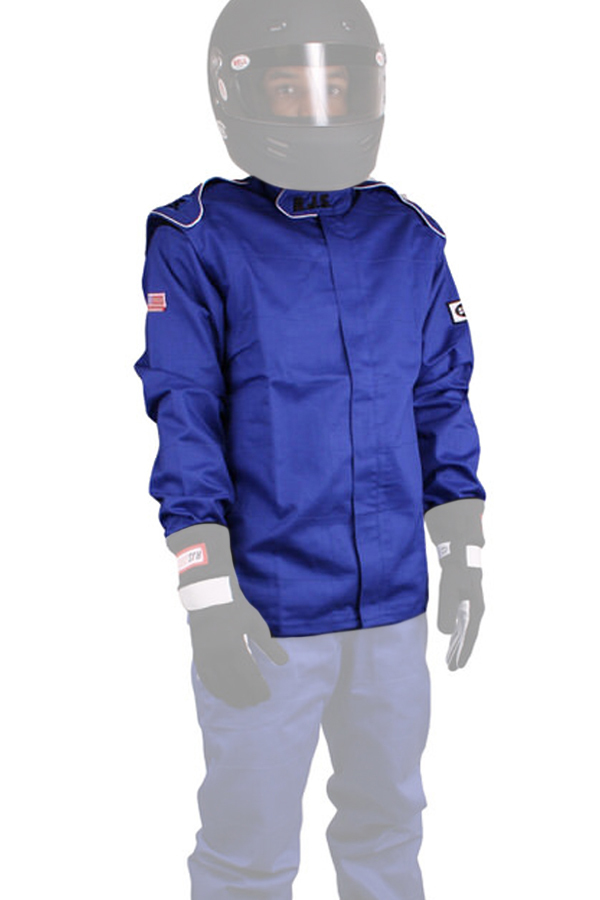 RJS, Racing Jacket Blue 3X-Large SFI-1 Fire Retardant Cotton