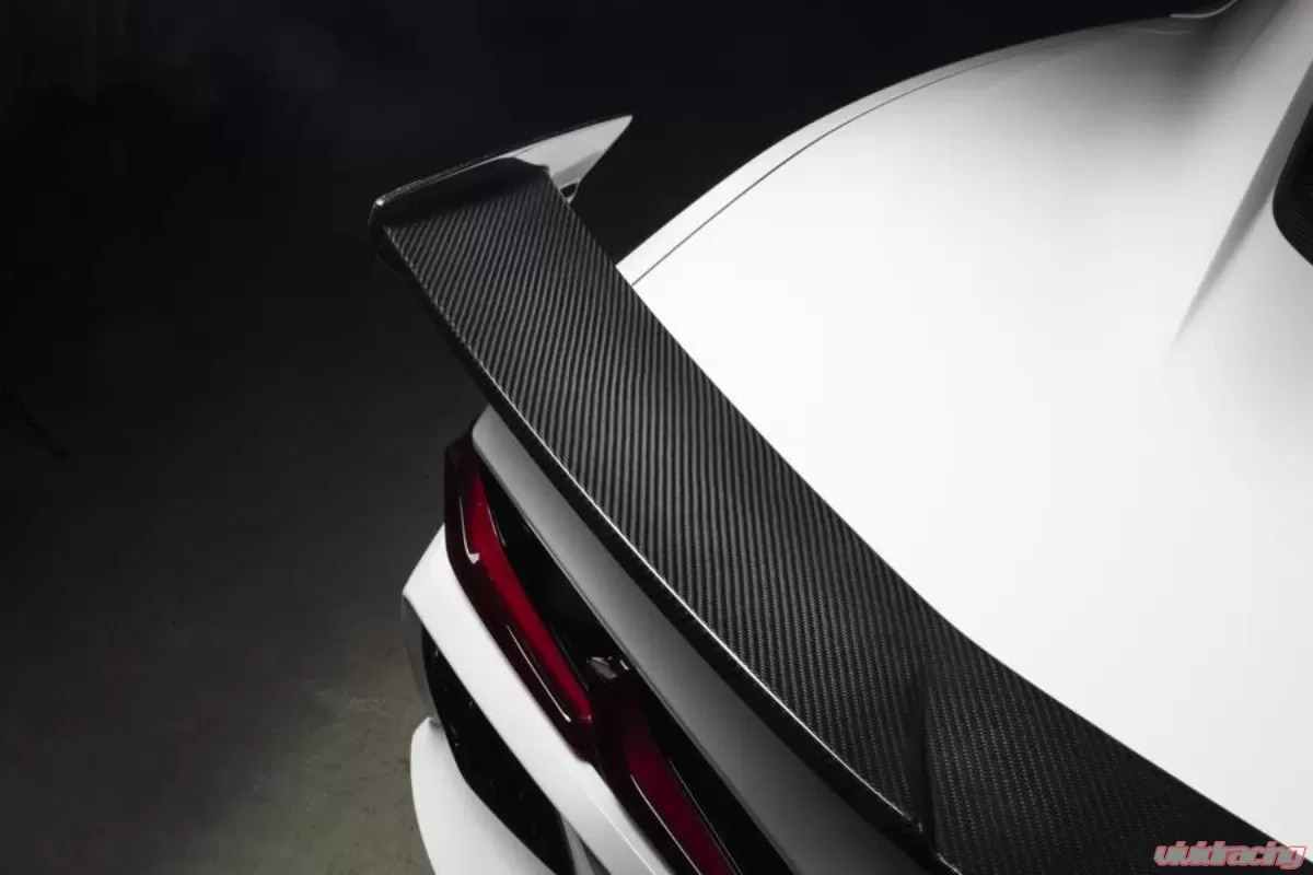 RSC Tuning High Wing Spoiler Carbon Fiber Chevrolet C8 Corvette Stingray 2020-2024