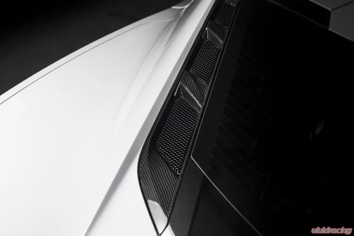 RSC Tuning Engine Hatch Vents Carbon Fiber Chevrolet C8 Corvette Stingray 2020-2024