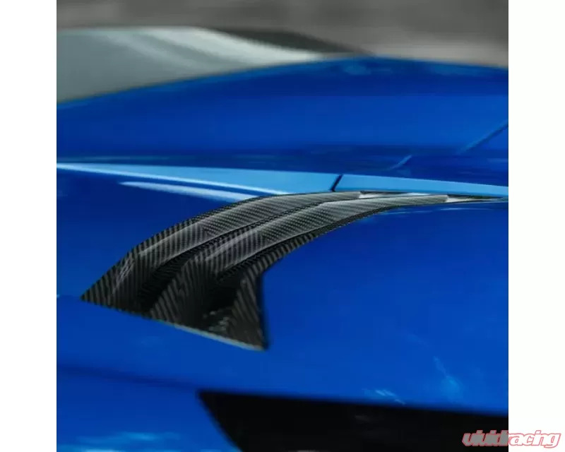 RSC Carbon Fiber Hatch Vent C8 Corvette Convertible 2020-2024