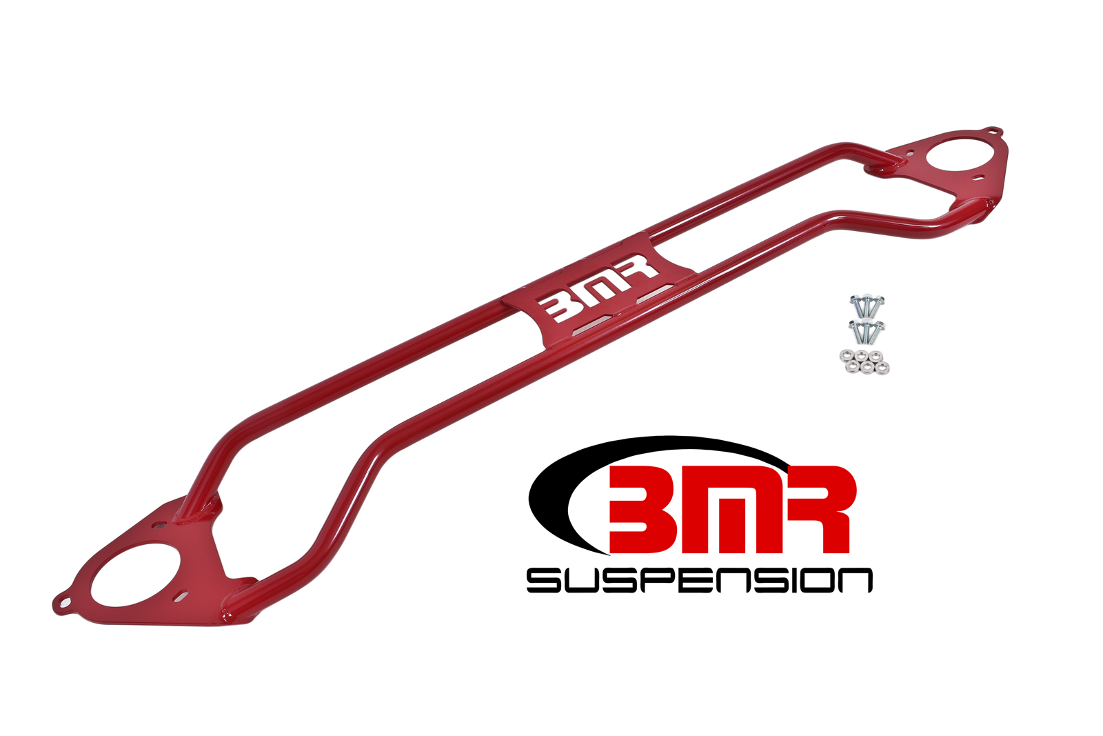 Strut Tower Brace, Front, Twin Tube Design, Fits 2016-newer Camaro , BMR Suspension - STB019R/H