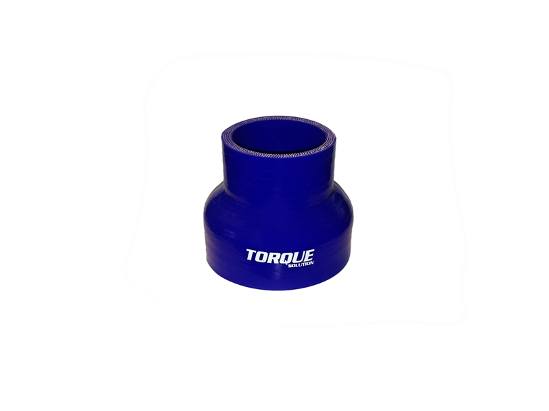 Torque Solution Transition Silicone Coupler: 2" to 3" Blue Universal