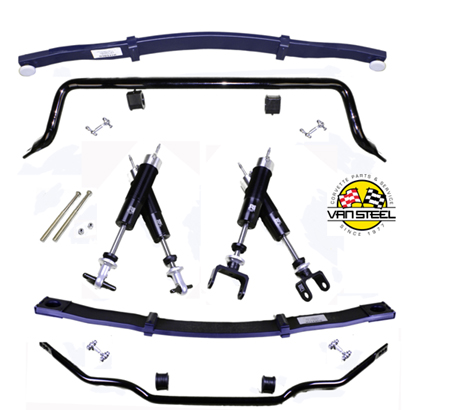 C5/C6 Corvette Street & Suspension Track Kits, Base Track/Entry Level, 1997-2013 ALL