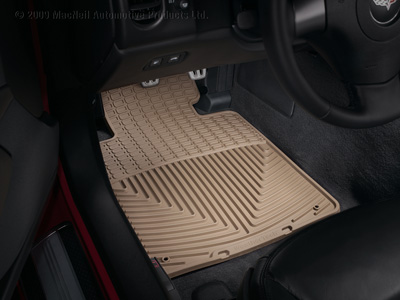 C6 Corvette Rubbertite Custom Front Floor Mat Set 05-13 All Weather