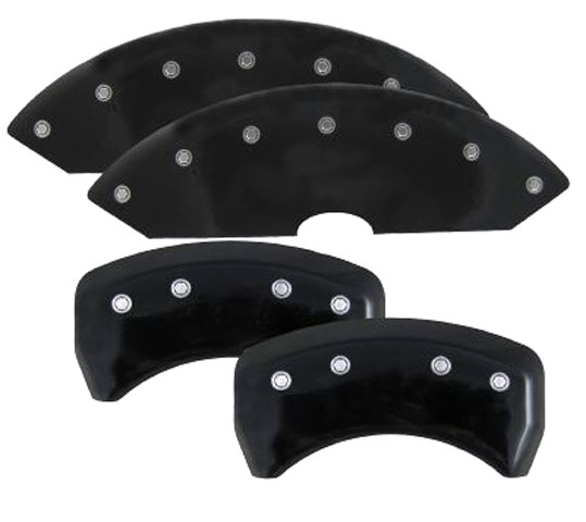 Brake Caliper Cover - Aluminum Black Powder Coated - Set Of 4 Corvette