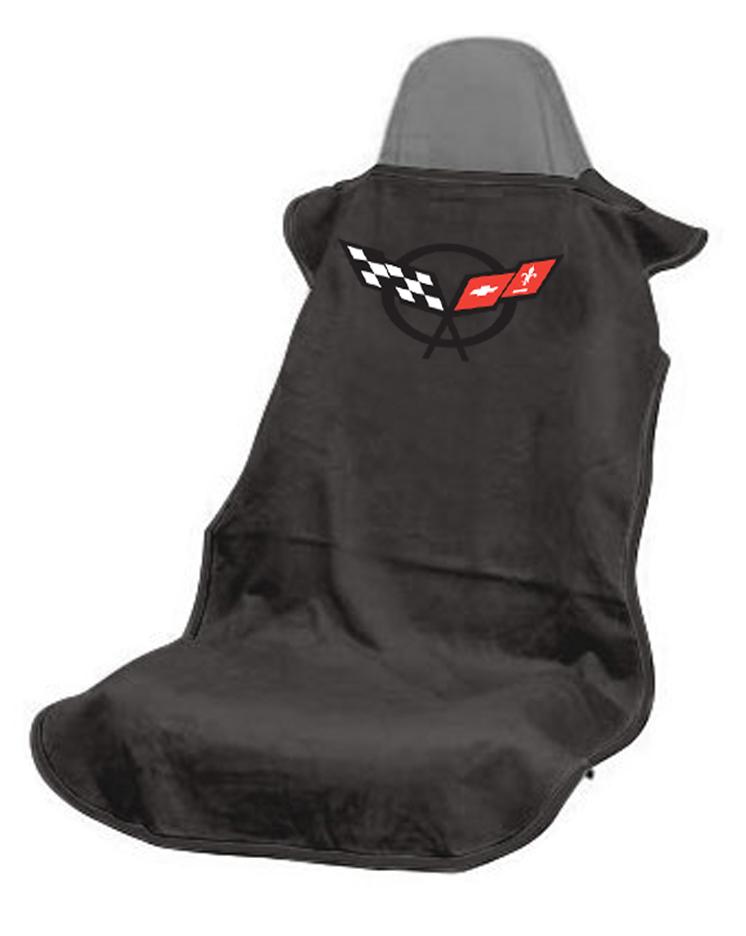 Seat Armour, Corvette C5 Black Seat Armour Seat Cover, Each, All-Years Corvette C5