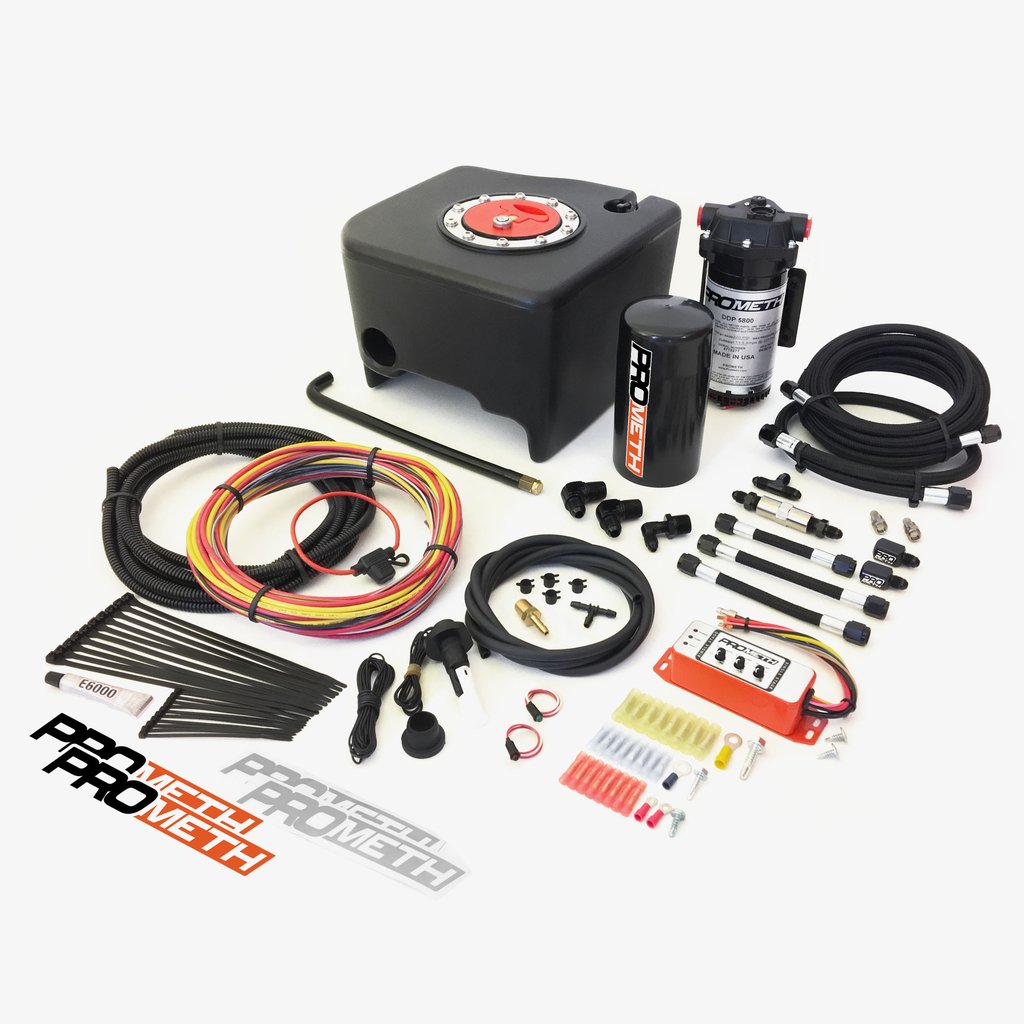 2010-2015 Camaro 6.2L Stage 2 Boost Cooler Plate System, SNOW, 3 Qt Resevoir Included