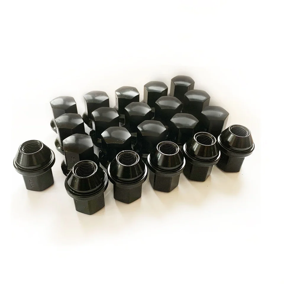 ACS Corvette C8 Stingray, Z51 Black Wheel Lug Nut Set, For all C8 models