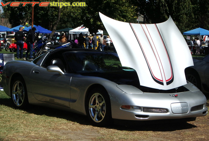 C5 Corvette, CE3 Stripe, Two Color Stripes Kit