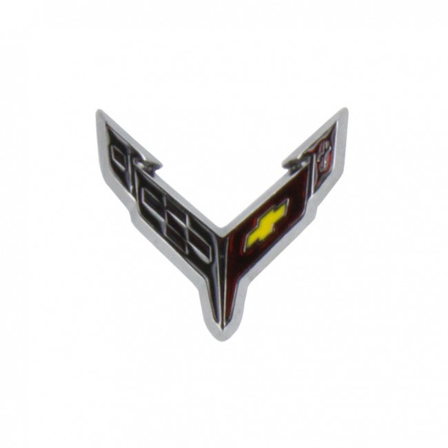 C8 Corvette Carbon Flash Lapel Pin