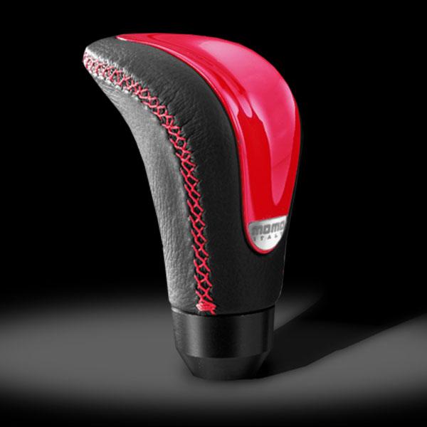 MOMO, COMBAT EVO Red/Leather, Shift Knob