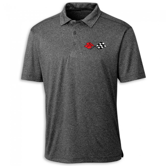 C3 Heritage Performance Polo Black