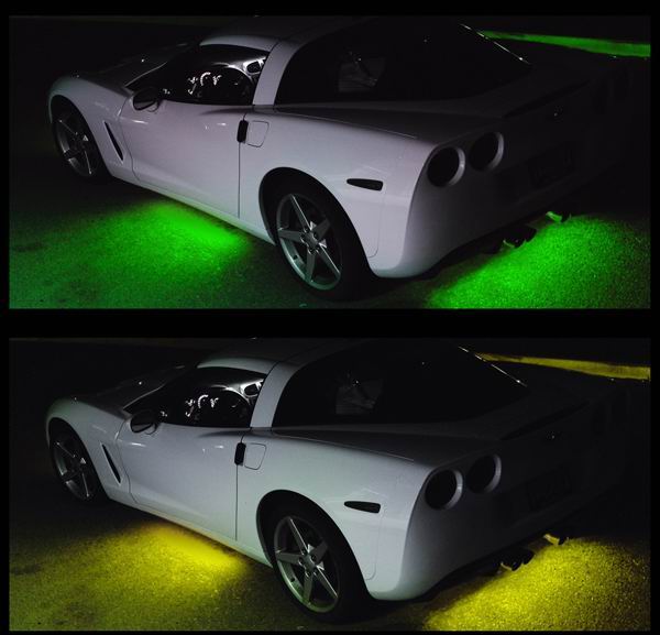 Corvette Flexible Led Under Car Kit (corvette C5,  C6 And  Z06)