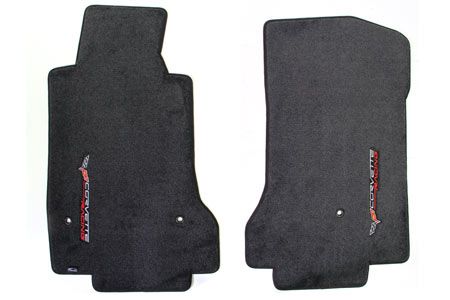 C6 Corvette 07L-13E Lloyd Ultimat Floor Mats w/Corvette Racing-Side Emblem