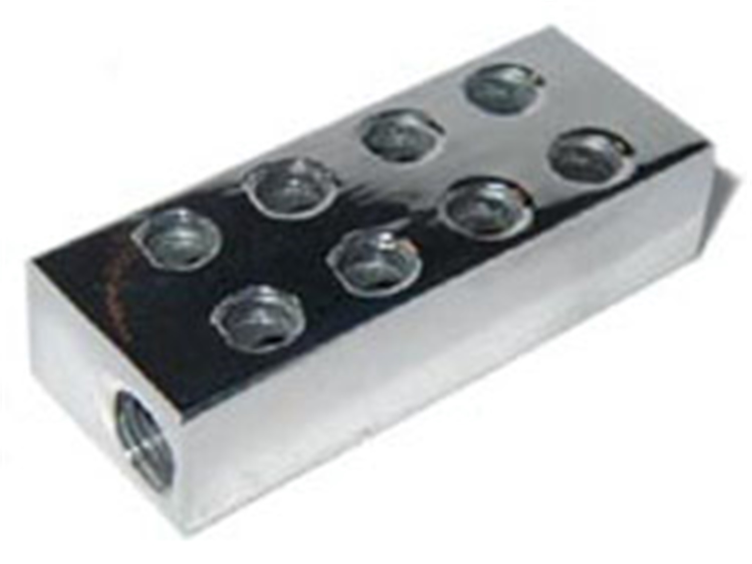 Nitrous Oxide Distribution Block, NOS Distribution Blocks, 1/8 DIST BLK 2 IN-16 OUT