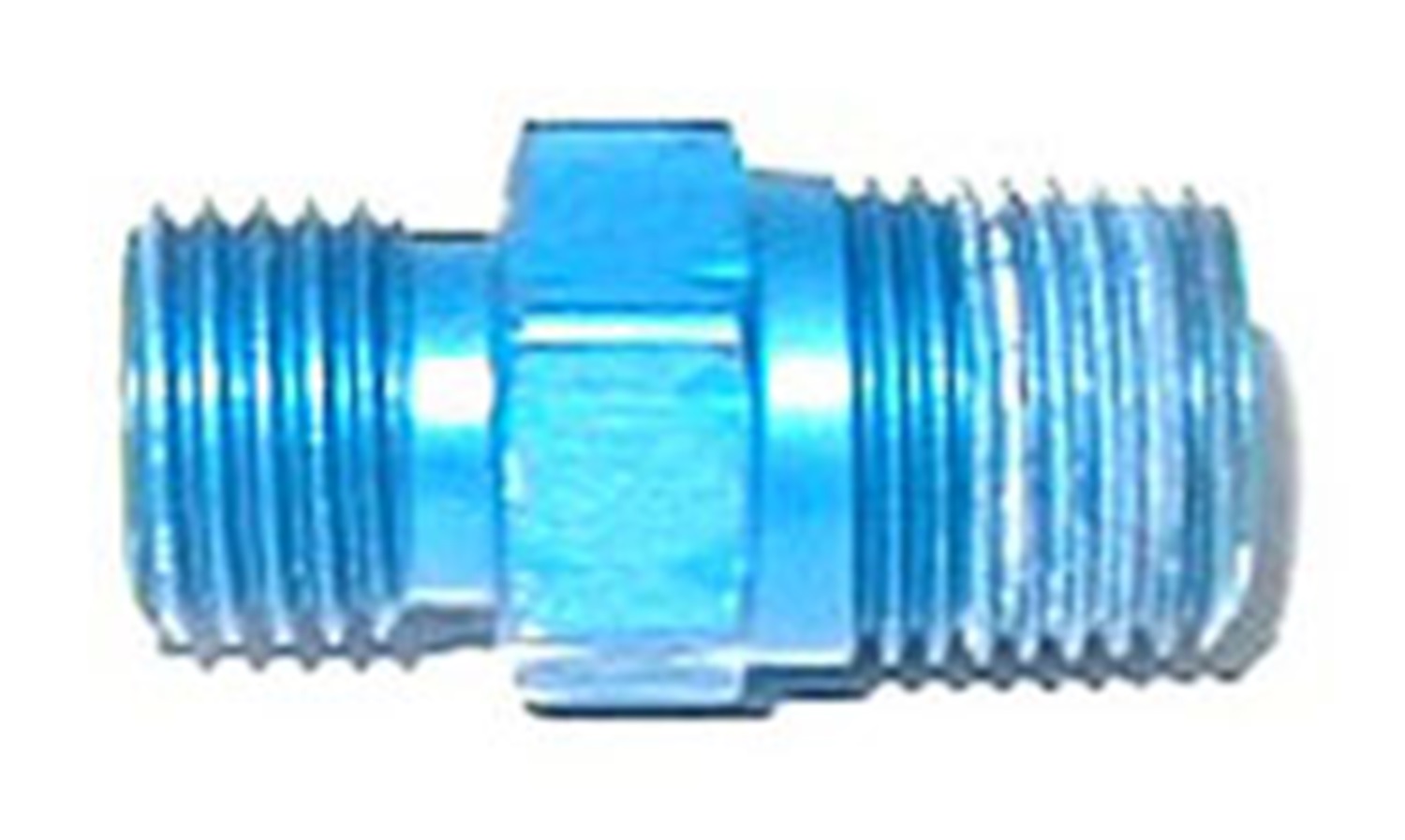 Fuel Hose Fitting, NOS Fittings NOS, FLARE JET ADAPTOR; BLUE