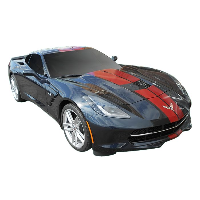 C7 Corvette, 14-19 Convertible Full Length Racing Stripe Kit