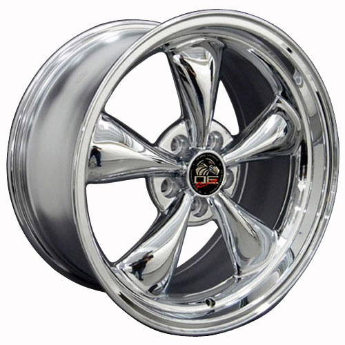 18" Replica Wheel fits Ford Mustang,  FR01 Chrome 18x9