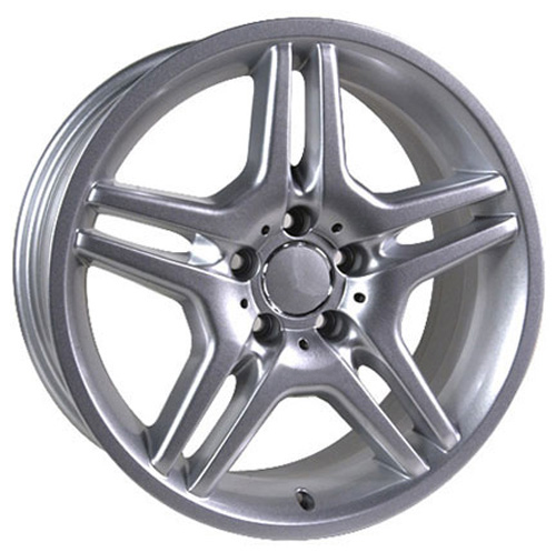 18" Replica Wheel fits Mercedes, Benz C, Class,  MB02 Silver 18x8