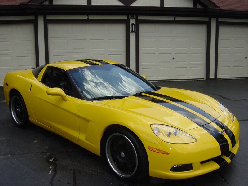 C6, Grand Sport, Z06, Corvette Full Length Racing Stripes