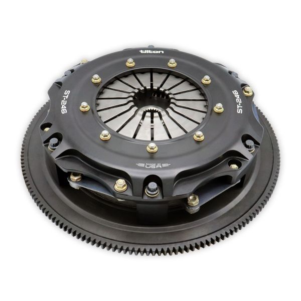 C5, C6 Corvette Tilton ST-246 Twin Disc Clutch, Cerametallic Disc