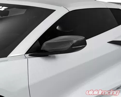 Vicrez Mirror Cover Vinyl Chevrolet C8 Corvette Stingray 2020-2024