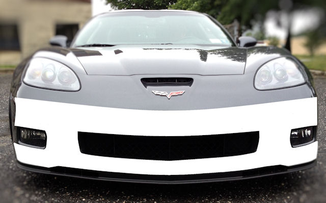 06-13 Corvette C6 GS, 427, Z06 Cleartastic Plus Invisible FRONT NOSE Paint Protection Kit